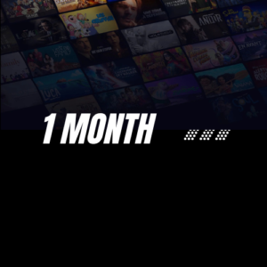 1 Month IPTV Subscription