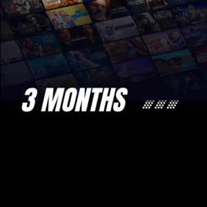 3 Months IPTV Subscription