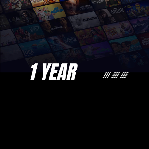 1 Year IPTV Subscription